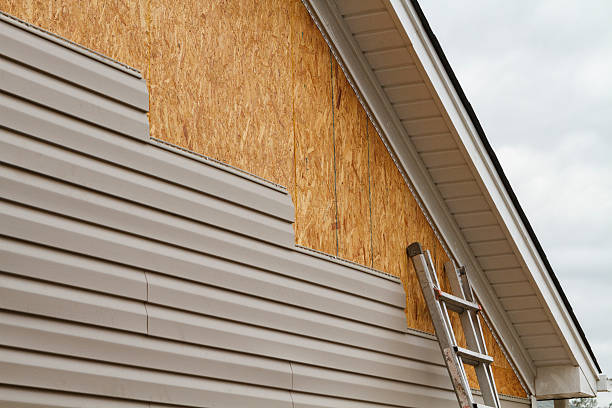 Professional Siding Contractor technician working in West Granby, CT